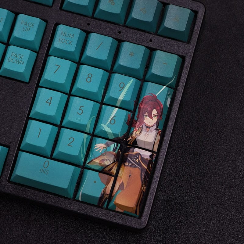 My Anime Keycaps Complete Set Genshin Impact: Shikanoin Heizou Keycap Set