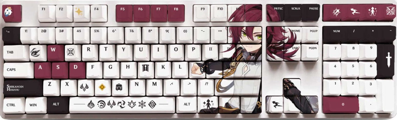 My Anime Keycaps Complete Set Genshin Impact: Shikanoin Heizou OEM Keycap Set