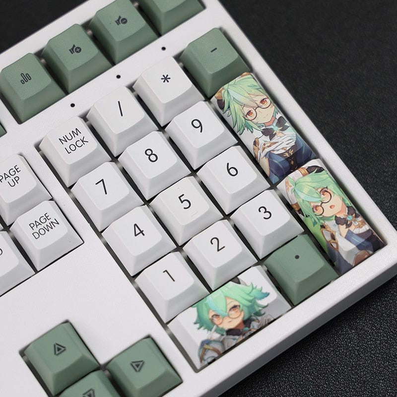My Anime Keycaps Complete Set Genshin Impact: Sucrose Keycap Set