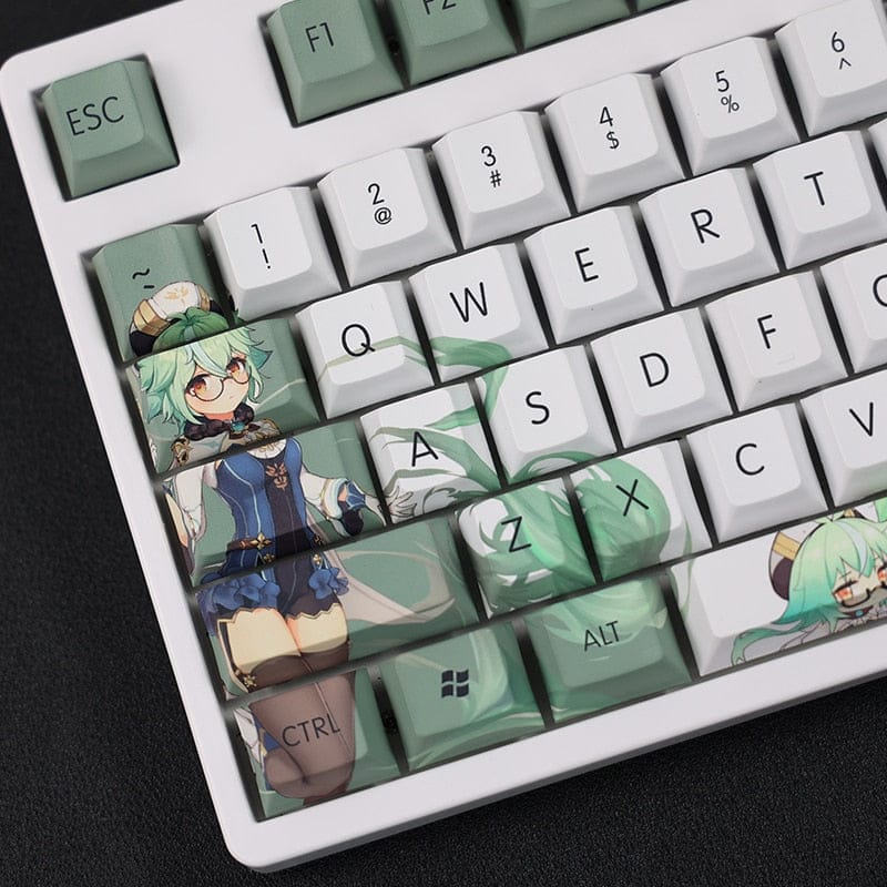 My Anime Keycaps Complete Set Genshin Impact: Sucrose Keycap Set