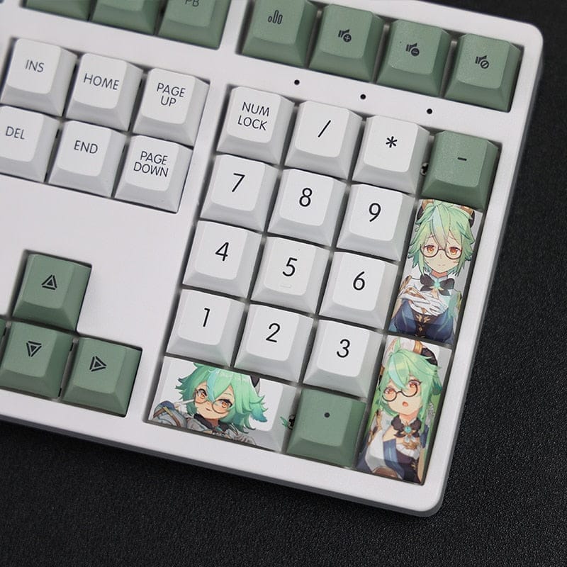 My Anime Keycaps Complete Set Genshin Impact: Sucrose Keycap Set