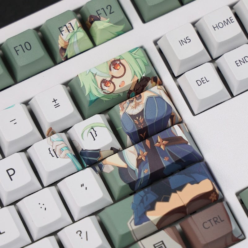 My Anime Keycaps Complete Set Genshin Impact: Sucrose Keycap Set