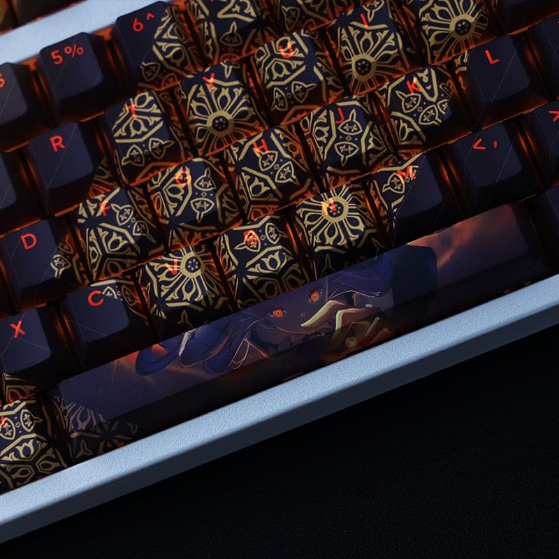 My Anime Keycaps Complete Set Genshin Impact: The Sustainer of Heavenly Principles Backlit Keycap Set