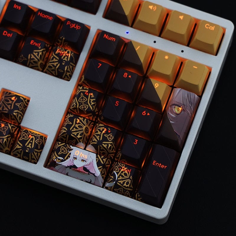 My Anime Keycaps Complete Set Genshin Impact: The Sustainer of Heavenly Principles Backlit Keycap Set