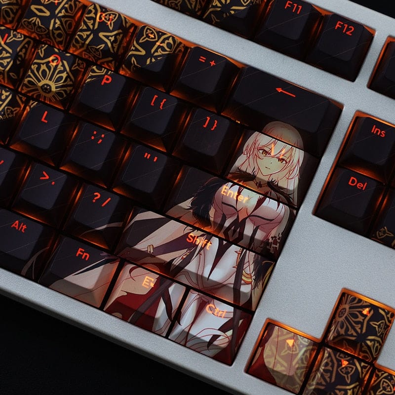 My Anime Keycaps Complete Set Genshin Impact: The Sustainer of Heavenly Principles Backlit Keycap Set