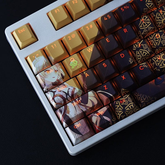 My Anime Keycaps Complete Set Genshin Impact: The Sustainer of Heavenly Principles Backlit Keycap Set