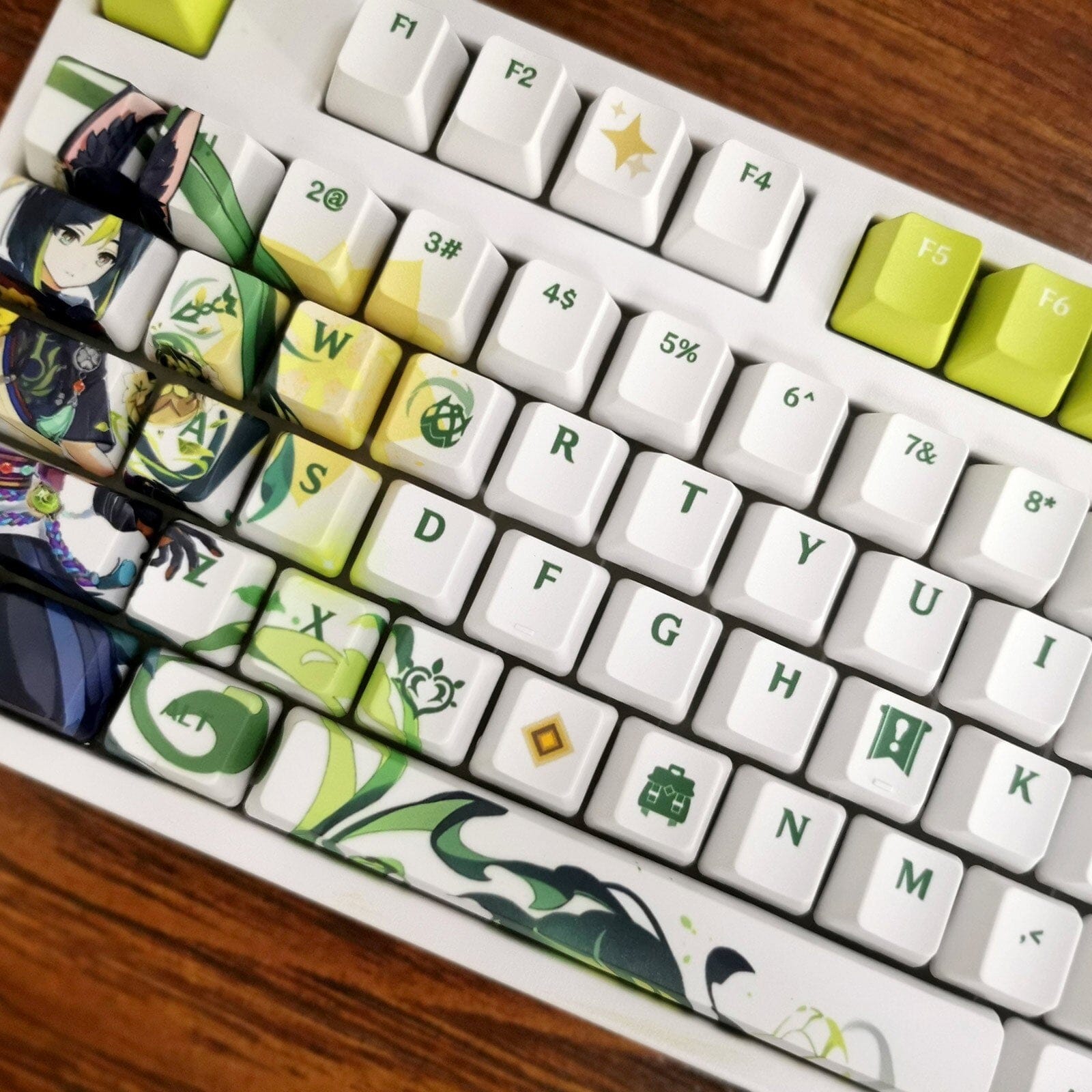 My Anime Keycaps Complete Set Genshin Impact: Tighnari OEM Keycap Set