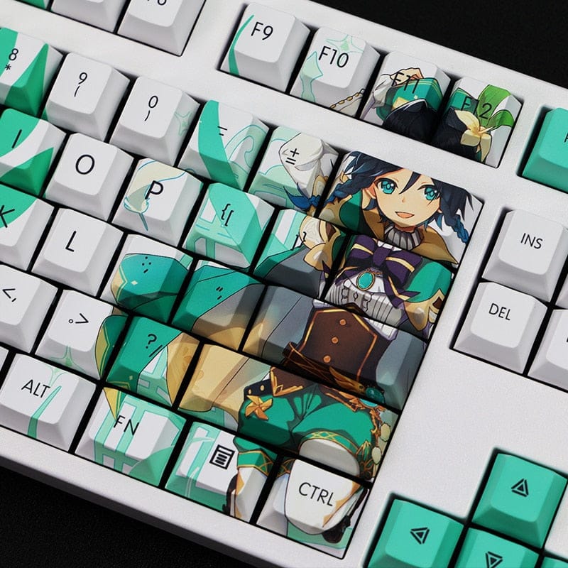My Anime Keycaps Complete Set Genshin Impact: Venti Keycap Set