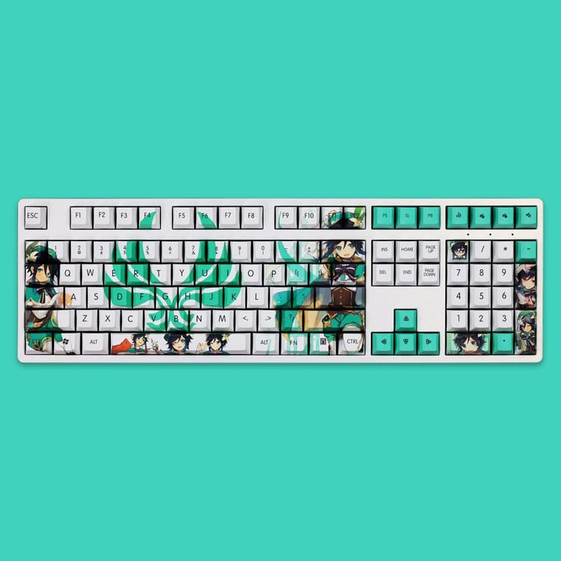 My Anime Keycaps Complete Set Genshin Impact: Venti Keycap Set