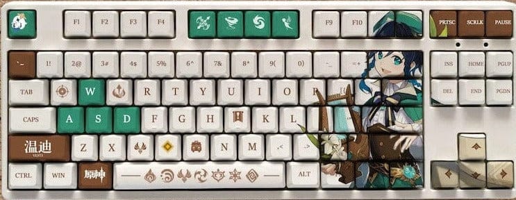 My Anime Keycaps Complete Set Genshin Impact: Venti OEM Keycap Set