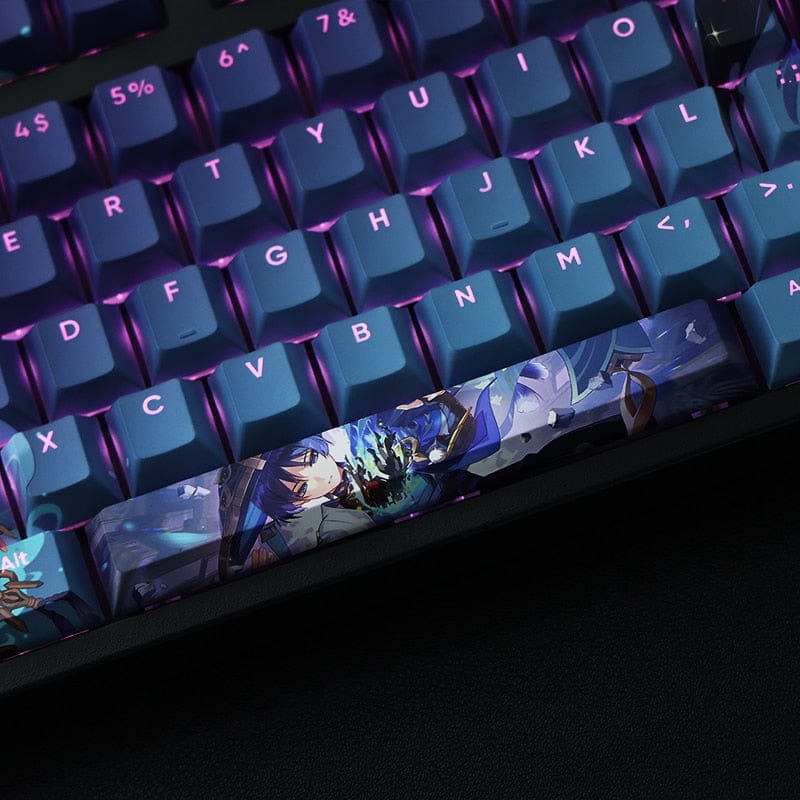 My Anime Keycaps Complete Set Genshin Impact: Wanderer Backlit Keycap Set