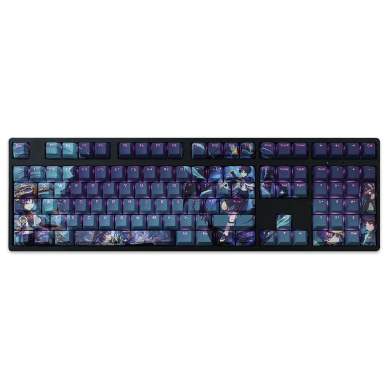 My Anime Keycaps Complete Set Genshin Impact: Wanderer Backlit Keycap Set