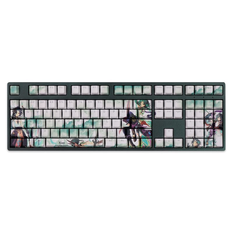 My Anime Keycaps Complete Set Genshin Impact: Xiao Backlit Keycap Set