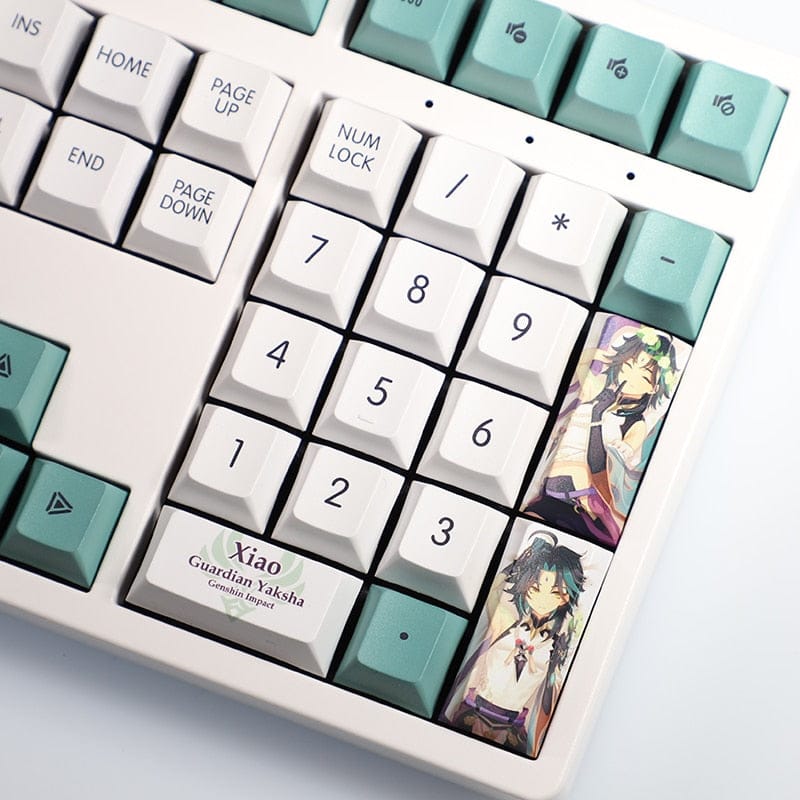 My Anime Keycaps Complete Set Genshin Impact: Xiao Keycap Set