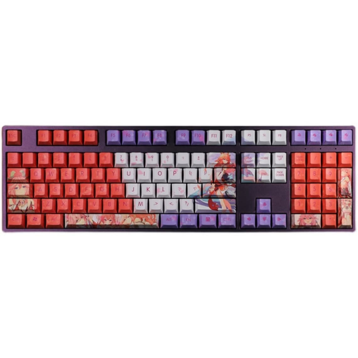 My Anime Keycaps Complete Set Genshin Impact: Yae Miko Keycap Set