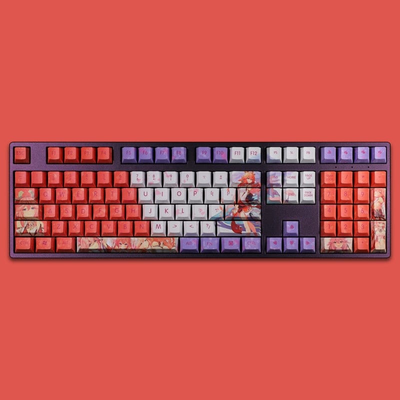 My Anime Keycaps Complete Set Genshin Impact: Yae Miko Keycap Set
