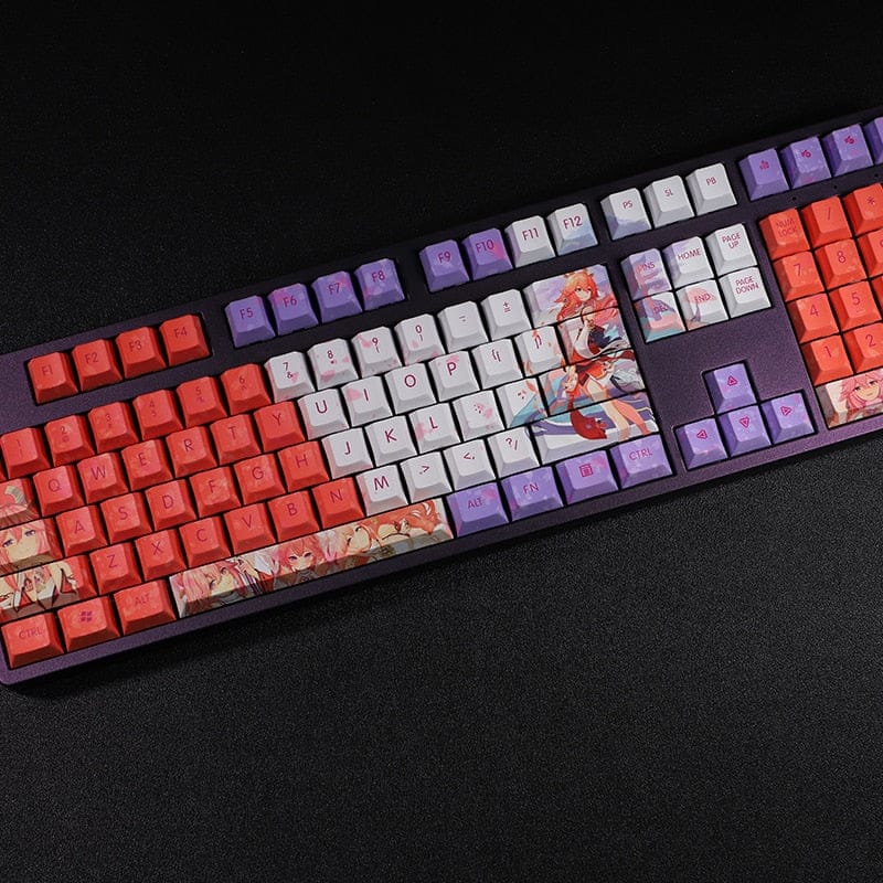 My Anime Keycaps Complete Set Genshin Impact: Yae Miko Keycap Set
