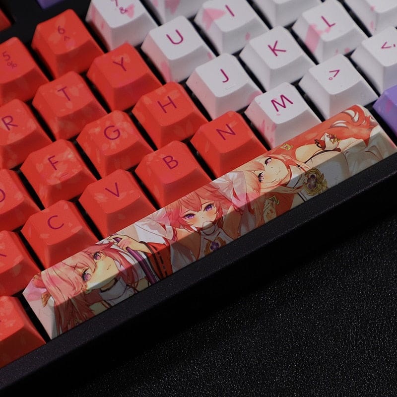 My Anime Keycaps Complete Set Genshin Impact: Yae Miko Keycap Set