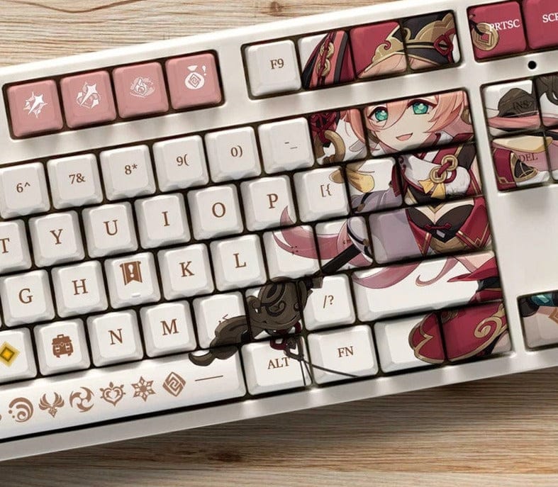 My Anime Keycaps Complete Set Genshin Impact: Yanfei OEM Keycap Set