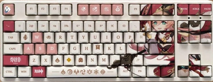 My Anime Keycaps Complete Set Genshin Impact: Yanfei OEM Keycap Set