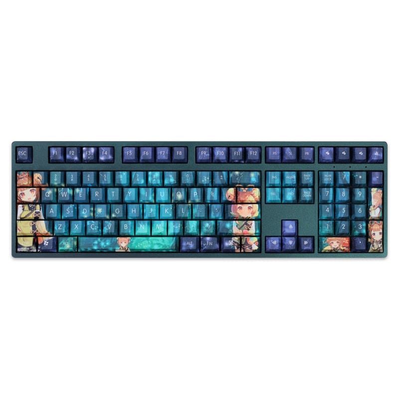My Anime Keycaps Complete Set Genshin Impact: Yaoyao Keycap Set
