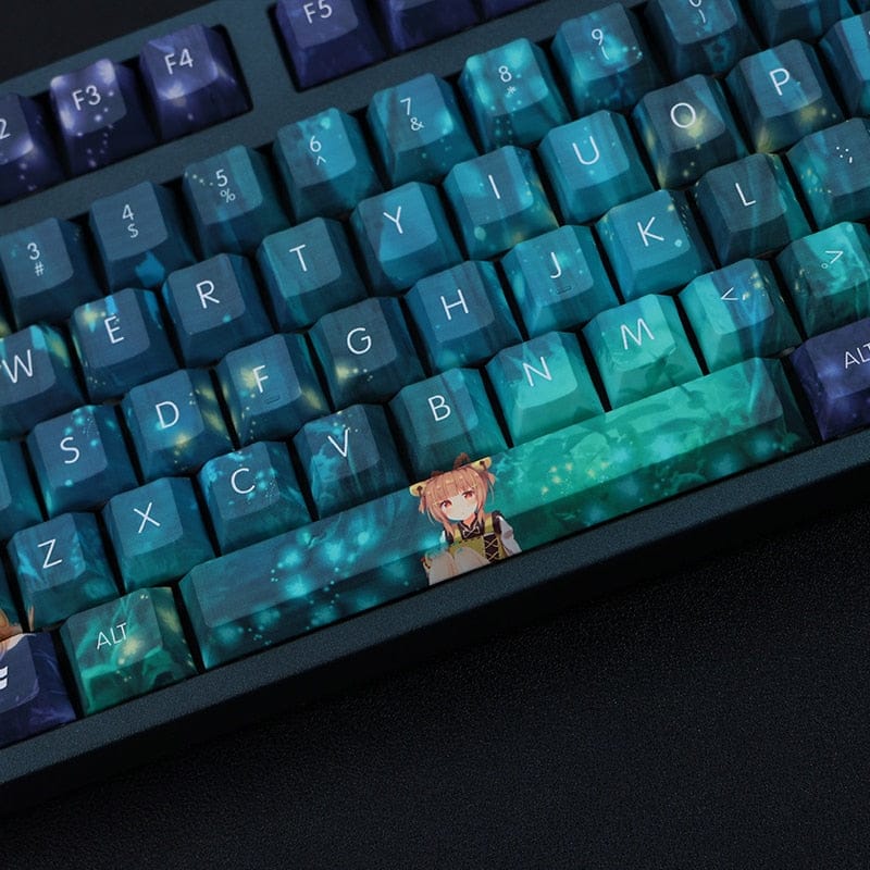 My Anime Keycaps Complete Set Genshin Impact: Yaoyao Keycap Set