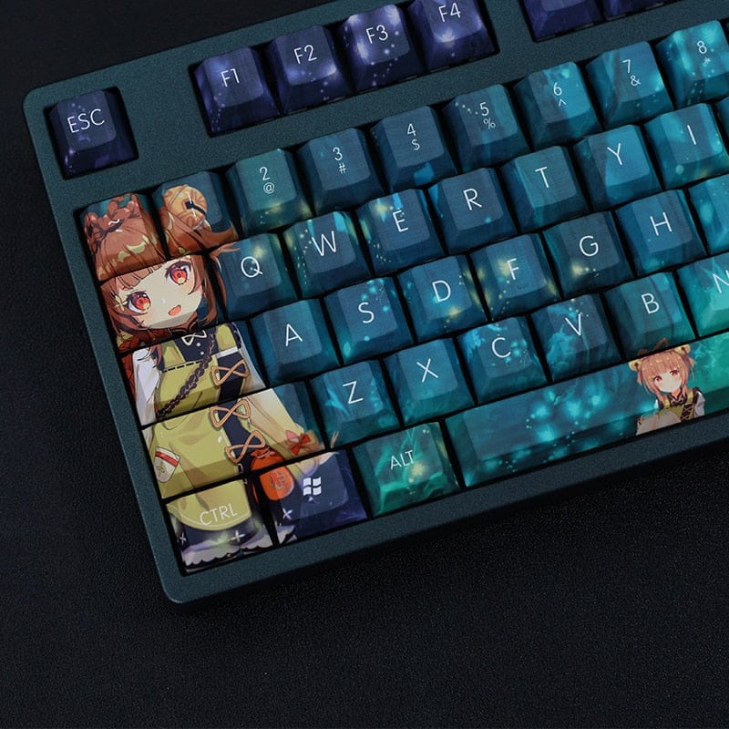 My Anime Keycaps Complete Set Genshin Impact: Yaoyao Keycap Set