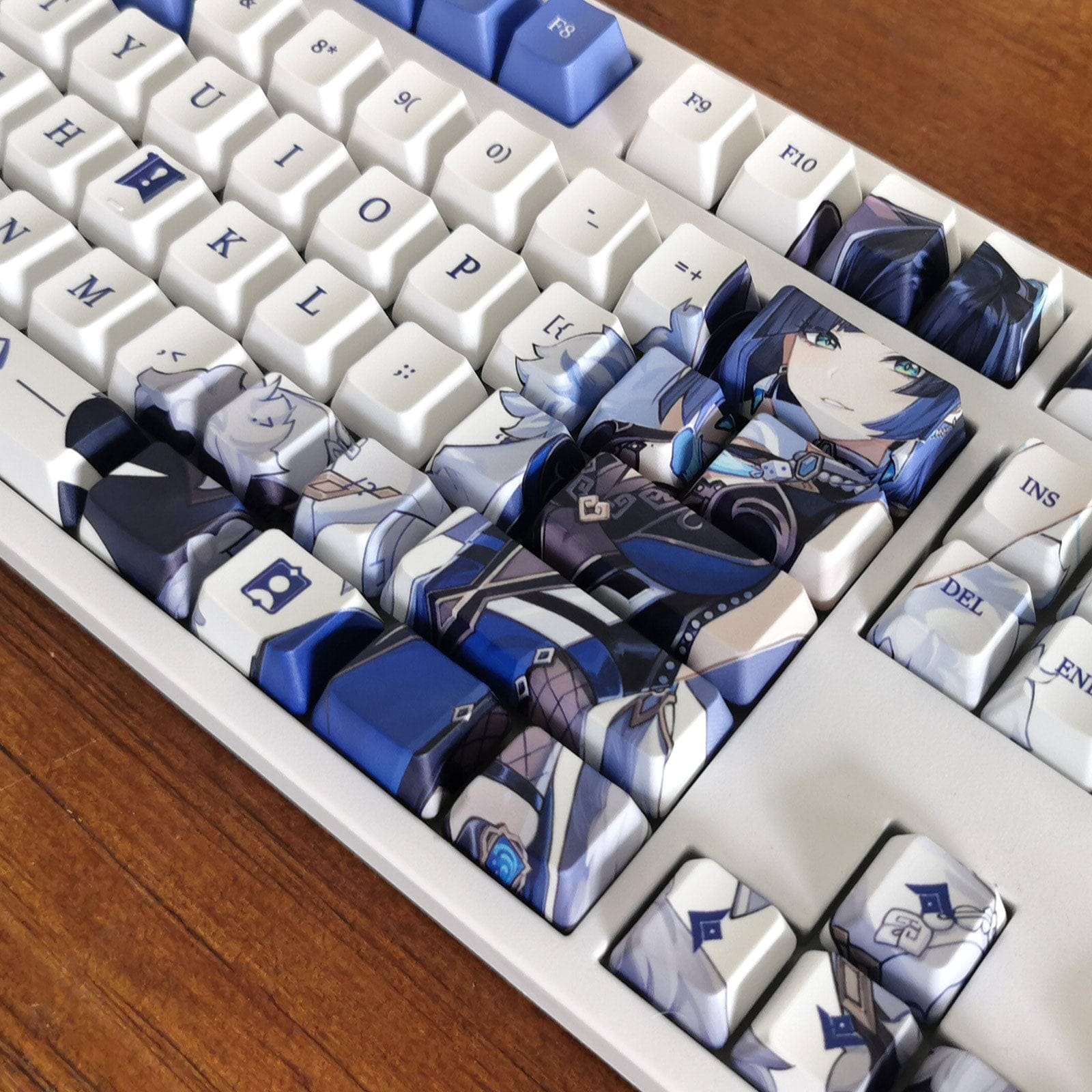 My Anime Keycaps Complete Set Genshin Impact: Yelan OEM Keycap Set