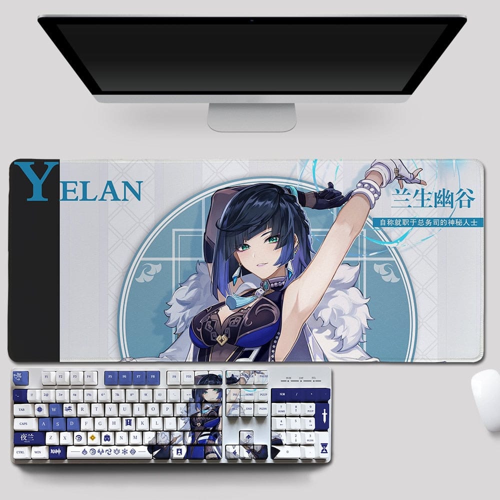 My Anime Keycaps Complete Set Genshin Impact: Yelan OEM Keycap Set