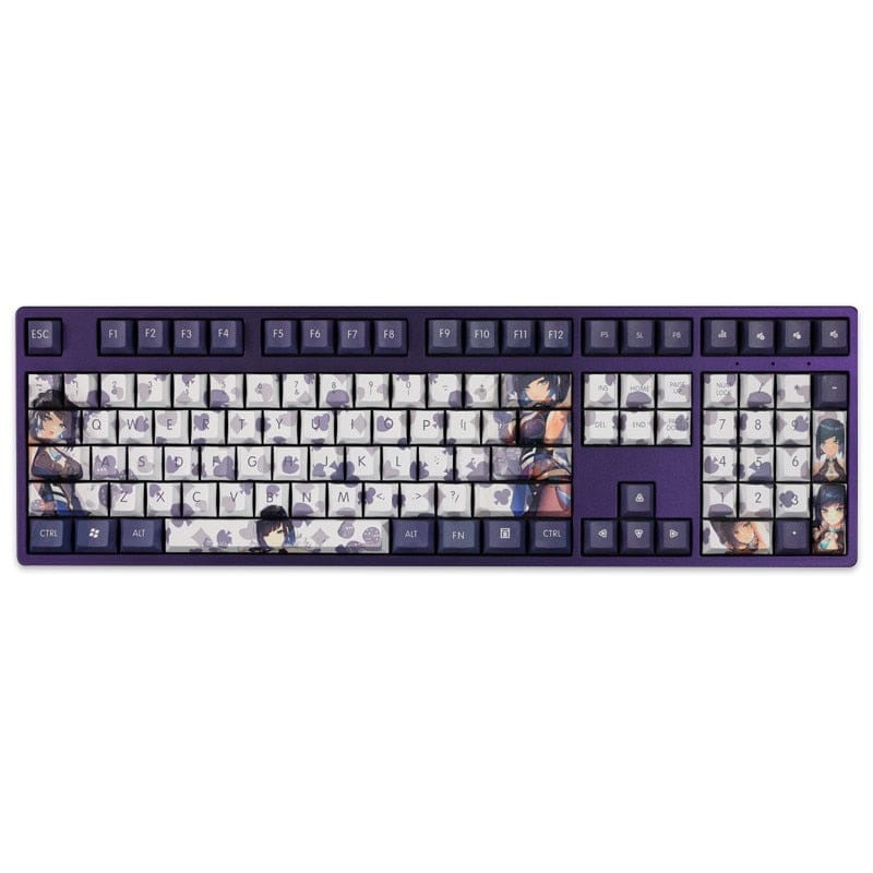 My Anime Keycaps Complete Set Genshin Impact: Yelan White Keycap Set