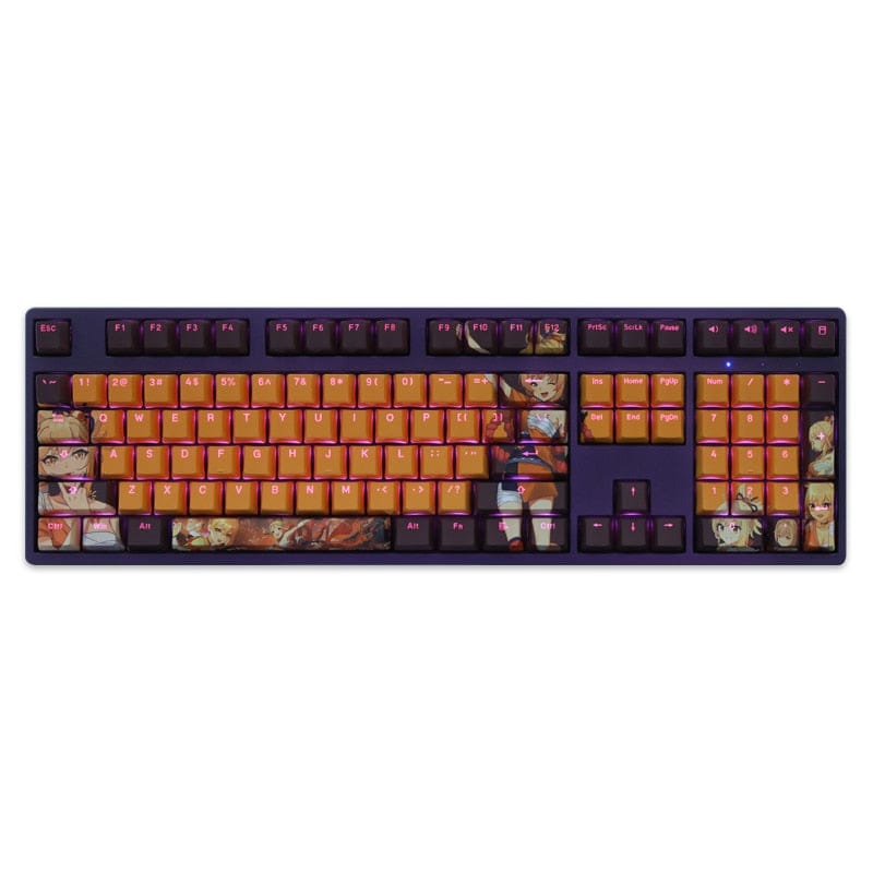 My Anime Keycaps Complete Set Genshin Impact: Yoimiya Backlit Keycap Set