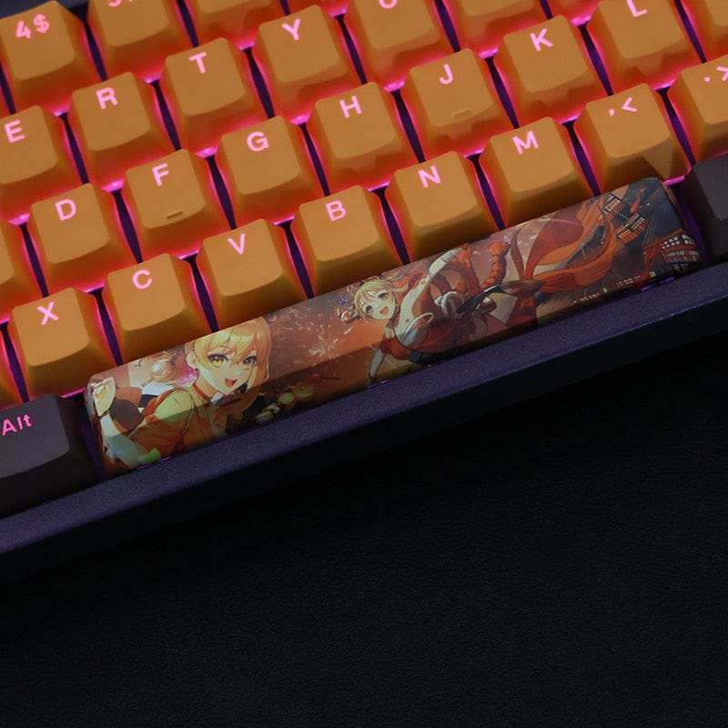 My Anime Keycaps Complete Set Genshin Impact: Yoimiya Backlit Keycap Set