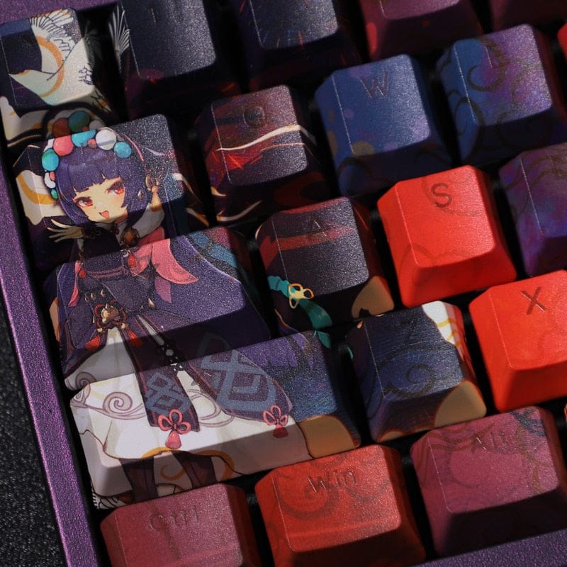 My Anime Keycaps Complete Set Genshin Impact: Yun Jin Backlit Keycap Set