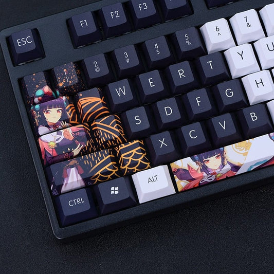 My Anime Keycaps Complete Set Genshin Impact: Yun Jin Keycap Set