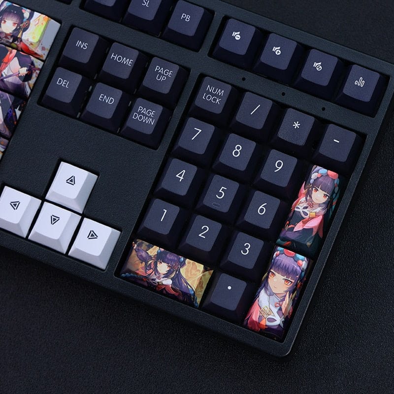 My Anime Keycaps Complete Set Genshin Impact: Yun Jin Keycap Set