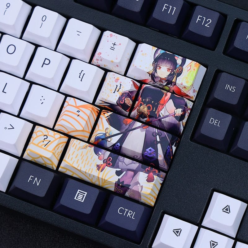 My Anime Keycaps Complete Set Genshin Impact: Yun Jin Keycap Set