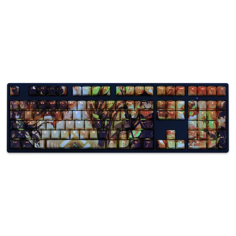 My Anime Keycaps Complete Set Genshin Impact: Zhongli Backlit Keycap Set
