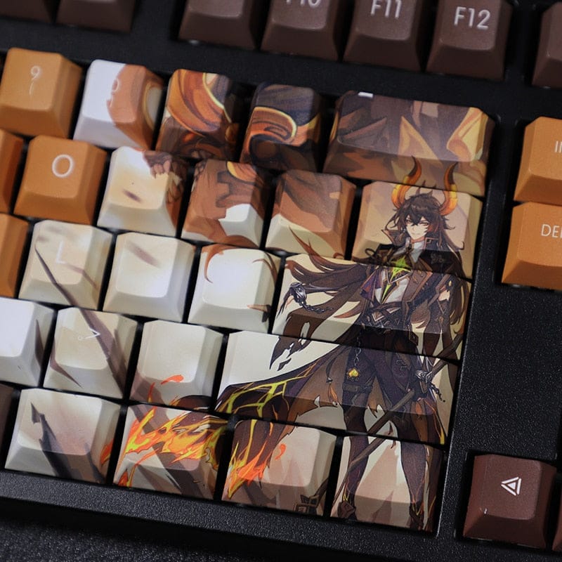My Anime Keycaps Complete Set Genshin Impact: Zhongli Keycap Set