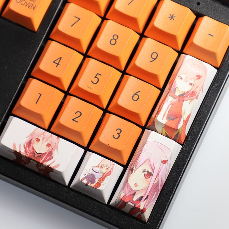 My Anime Keycaps Complete Set Guilty Crown: Inori Yuzuriha Keycap Set
