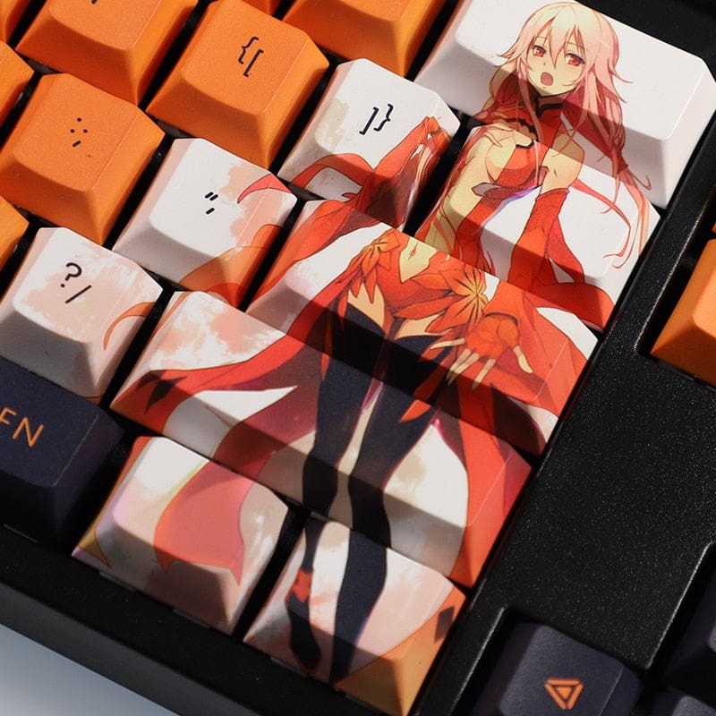 My Anime Keycaps Complete Set Guilty Crown: Inori Yuzuriha Keycap Set