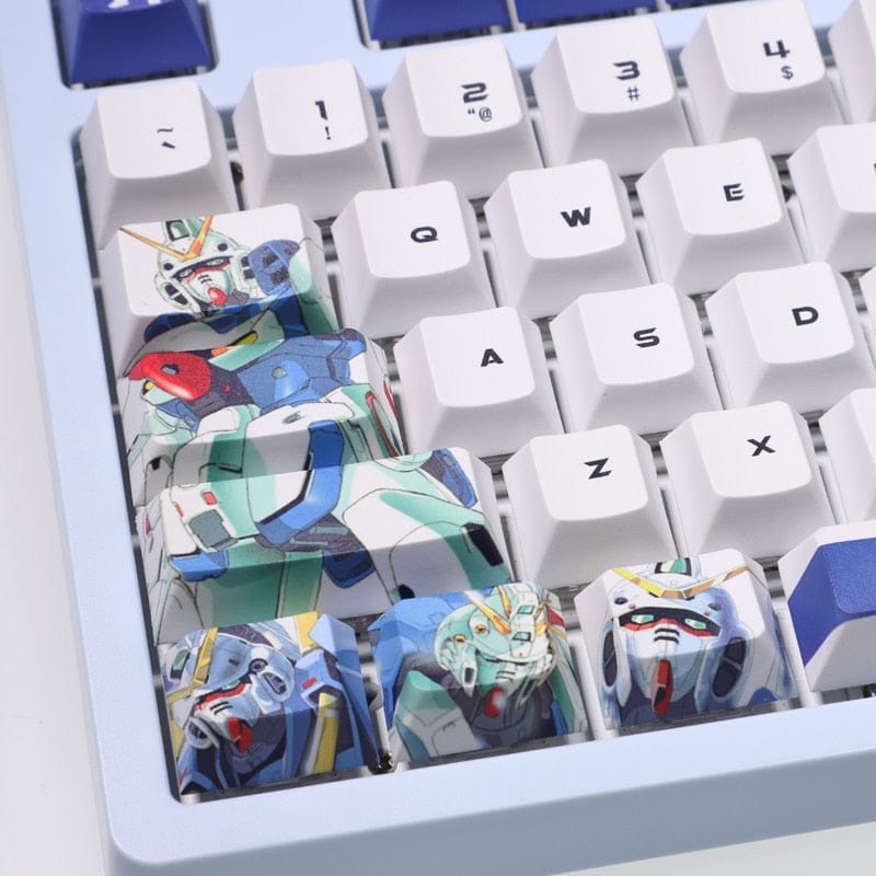 My Anime Keycaps Complete Set Gundam: Keycap Set