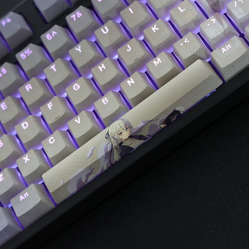My Anime Keycaps Complete Set Honkai: Kiana Kaslana Backlit Keycap Set