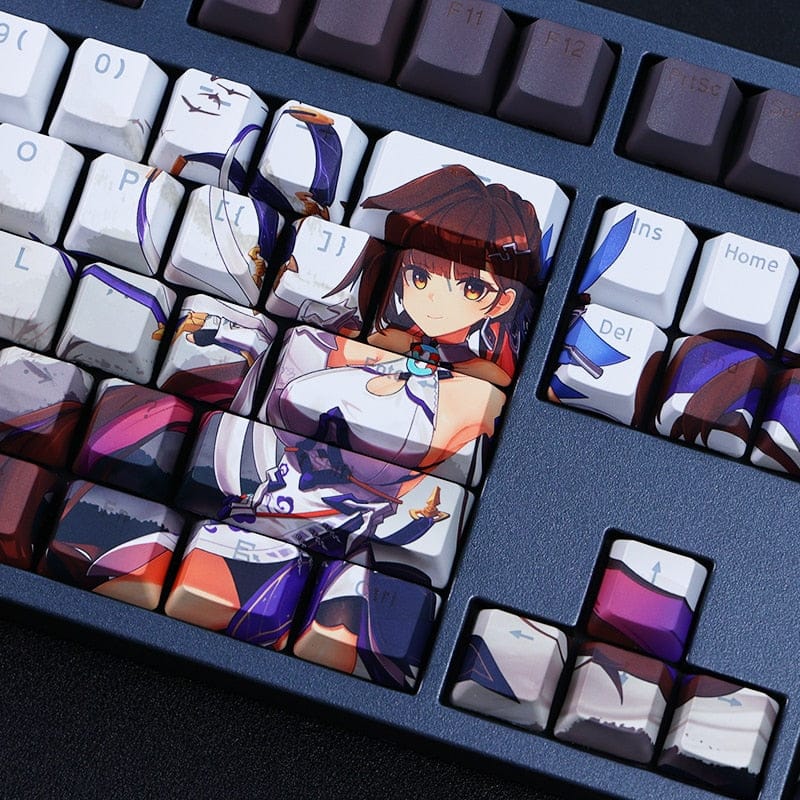 My Anime Keycaps Complete Set Honkai: Li Sushang Backlit Keycap Set
