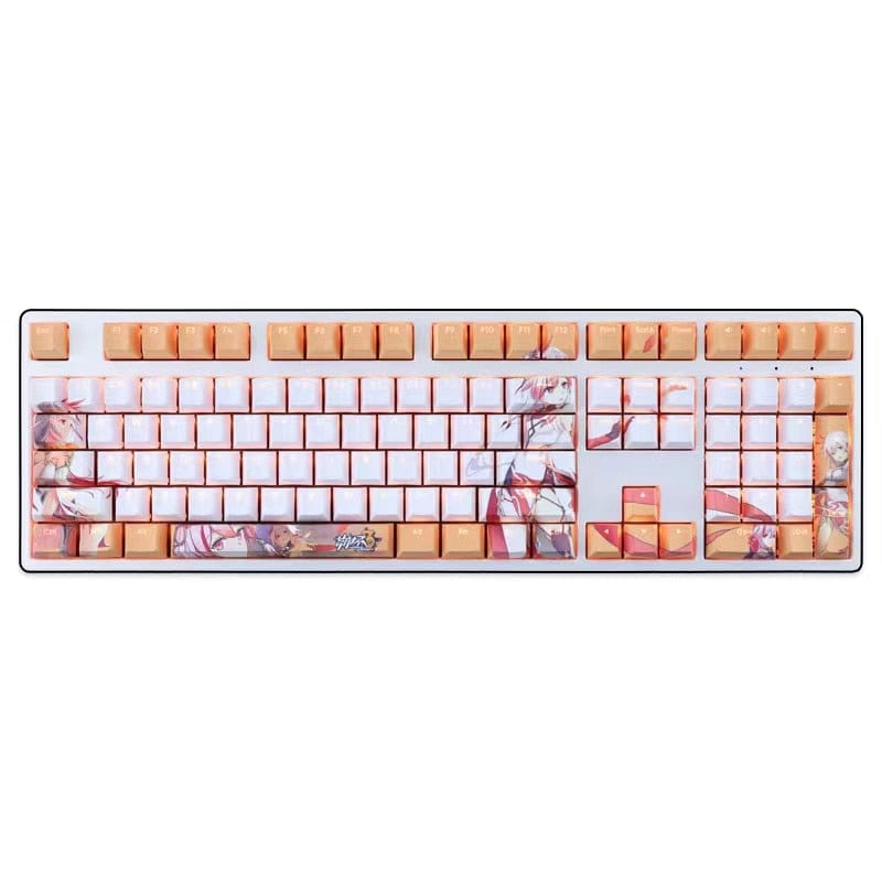 Phoenix (Honkai) Backlit Keycap Set