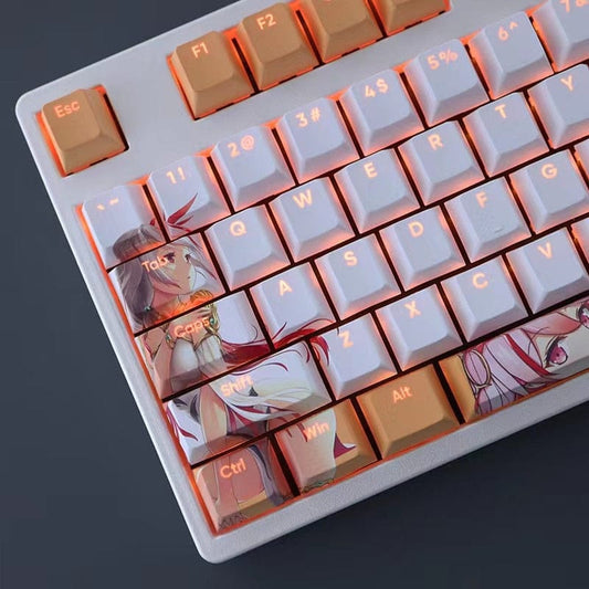 My Anime Keycaps Complete Set Honkai: Phoenix Backlit Keycap Set