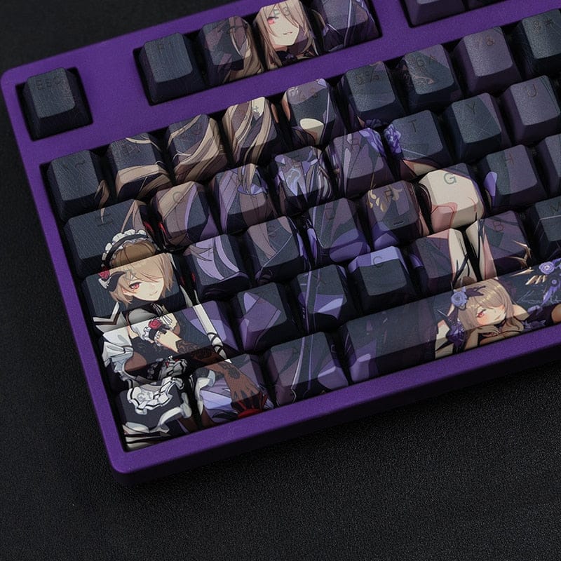 My Anime Keycaps Complete Set Honkai: Rita Rossweisse Backlit Keycap Set