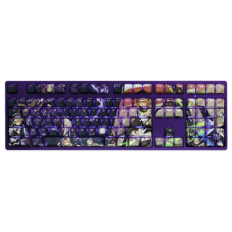 My Anime Keycaps Complete Set Honkai: Rita Rossweisse Backlit Keycap Set