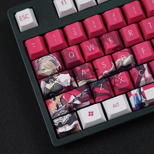 My Anime Keycaps Complete Set Honkai: Rita Rossweisse Keycap Set