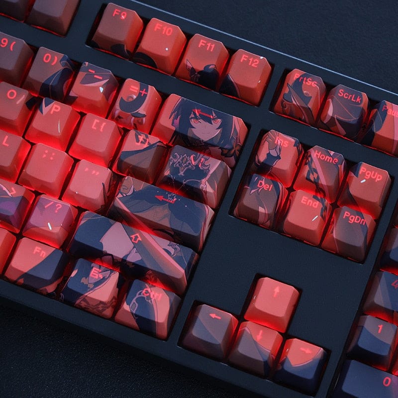 My Anime Keycaps Complete Set Honkai: Seele Vollerei Backlit Keycap Set