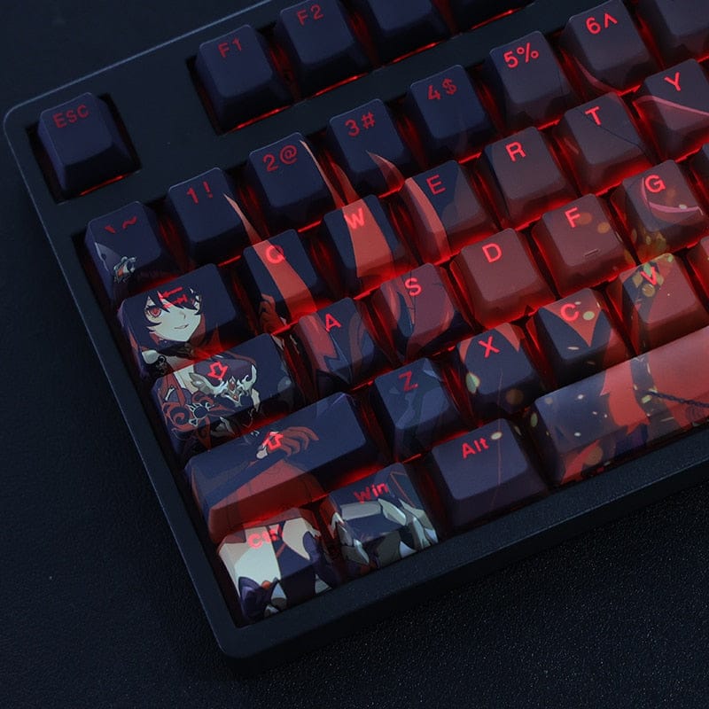 My Anime Keycaps Complete Set Honkai: Seele Vollerei Backlit Keycap Set